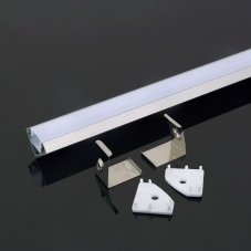 V-TAC hliníkový profil pre LED pásy 2000x19x19mm anodovaný rohový - 2m