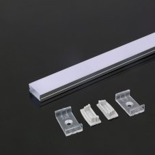 V-TAC hliníkový profil pre LED pásy 2000x23,5x10mm anodovaný povrchový - 2m