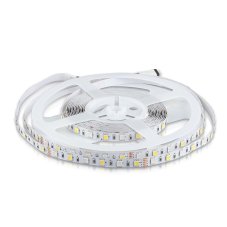V-TAC LED pás 12V SMD5050 60 LED/m 8W/m RGB + teplá biela