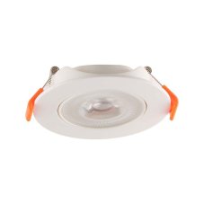 V-TAC LED bodové svietidlo 7W studená biela kruhové