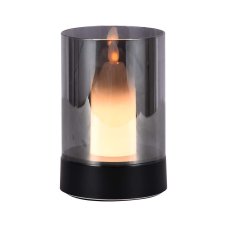 V-TAC LED svietidlo 2W teplá biela čierne nabíjacie