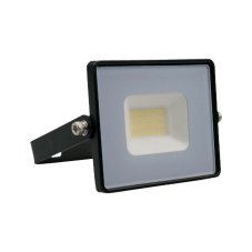 V-TAC LED reflektor 20W teplá biela čierny