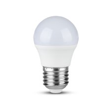 V-TAC LED žiarovka E27 G45 5,5W studená biela
