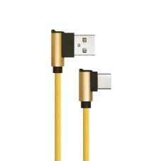 V-TAC POWER USB kábel USB-C 1m žltý