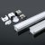 V-TAC hliníkový profil pre LED pásy 2000x24,5x12,2mm anodovaný zapustený - 2m