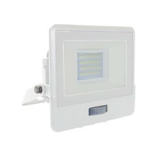 V-TAC PRO LED reflektor 20W studená biela so senzorom