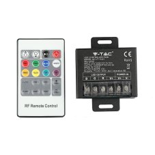 V-TAC RGB ovládač 12V-24V 3x6,6A RF