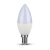 V-TAC LED žiarovka E14 C37 4,5W studená biela