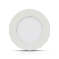 V-TAC PRO LED panel 12W studená biela kruhový