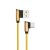 V-TAC POWER USB kábel USB-C 1m žltý