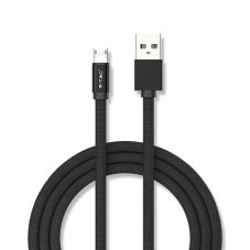 V-TAC POWER USB kábel mikro USB 1m čierny