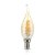 V-TAC LED žiarovka E14 C37 4W 2200K filament amber twist