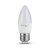 V-TAC LED žiarovka E27 C37 4,5W teplá biela