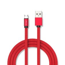 V-TAC POWER USB kábel MICRO-USB 1m červený