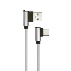 V-TAC POWER USB kábel USB-C 1m sivý